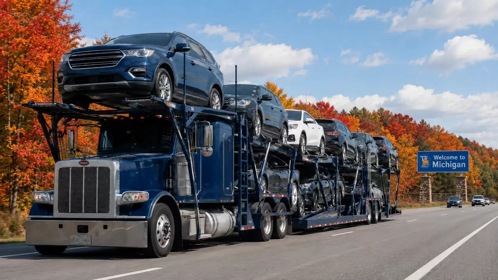 Car Shipping State to State on Open Car Carrier