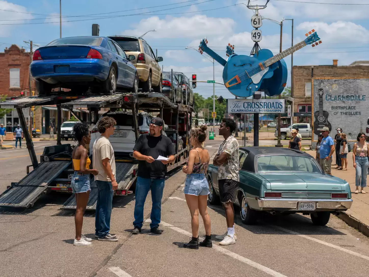 Mississippi auto transport driver meeting 20 something customers