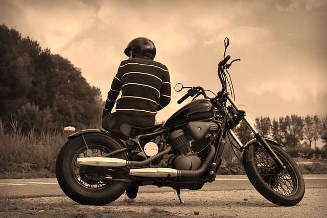 photo of man Motorcycle Shipping Time