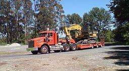 photo of Flatbed or Lowboy Transport Carrier