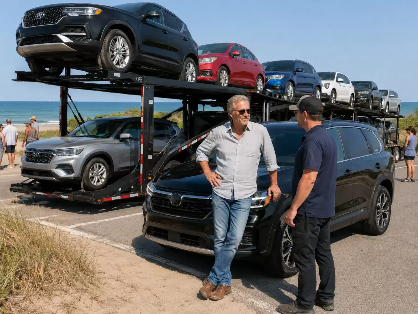 Indiana Car Transporter delivering to 70 something snowbird