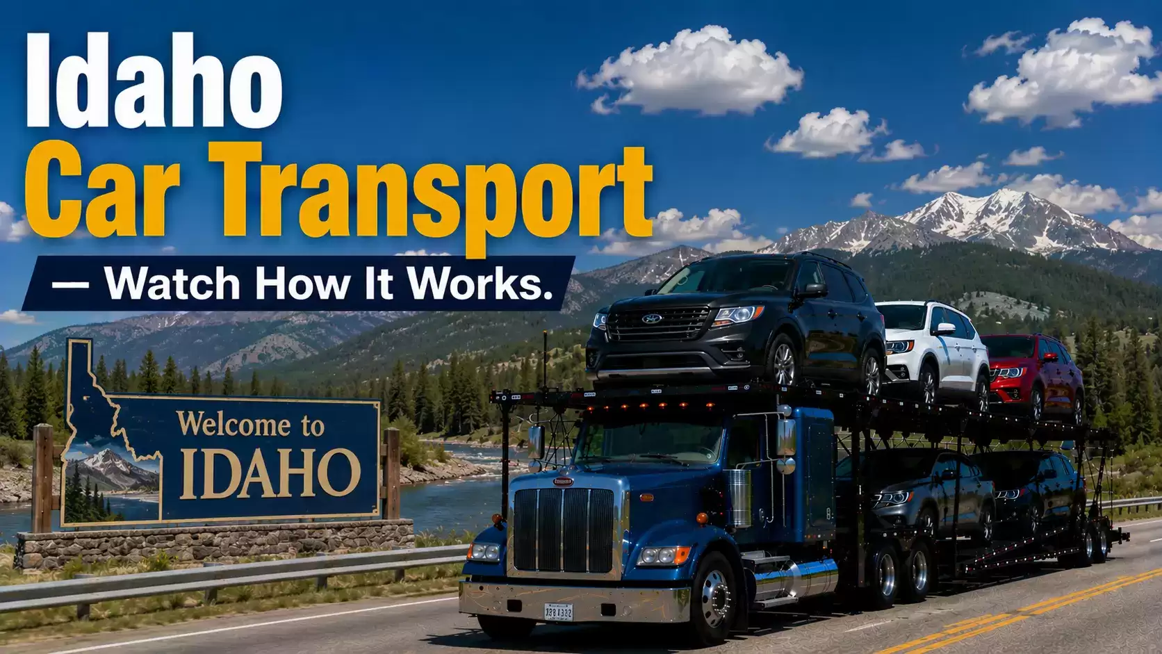 Idaho Car Transport - How It Works video photo