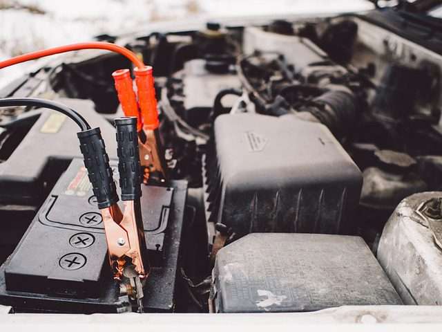 photo of jumper-cables-for dead battery