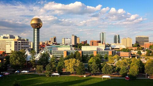 Knoxville, TN city skyline